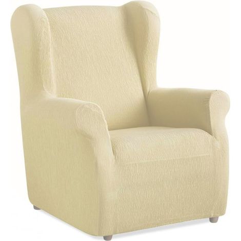 Le Roi Du Relax – Housse de fauteuil extensible en tissu 91% acrylique – Lavable à 40°C – Anti-boulochage – Pour fauteuil relax électrique