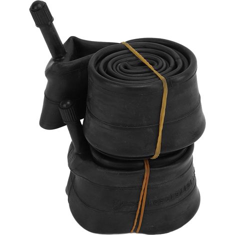 2 pièces chambre à air en caoutchouc butyle pour vélo, étanchéité parfaite, pneu intérieur 16x1.75/2.125 pouces (1/5)