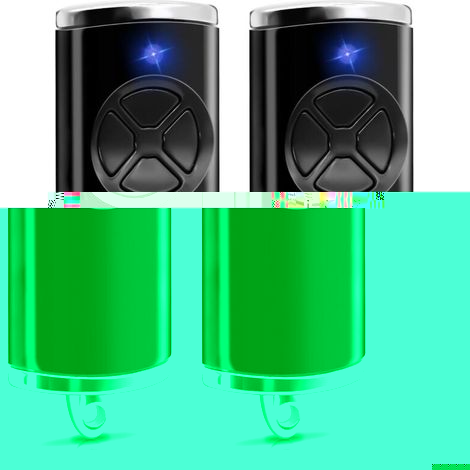 868,3 BS MHz - 2 Pièces Télécommande avec 4 Fonctions de Boutons, Compatible avec HSE2-868-BS, HSE-4-868-BS, HS4-868-BS, HS1-868-BS, HSS4-868-BS, HSP4-868-BS