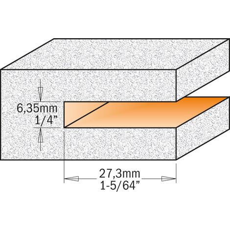 822.033.11B HARTMETALL-SCHLITZFRÄSER Z4 S=12,7X70 D=92X6,35X82 RE