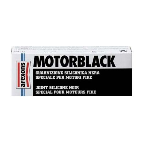 GUARNIZIONE SILICONICA NERA MOTORBLACK AREXONS  GR 60