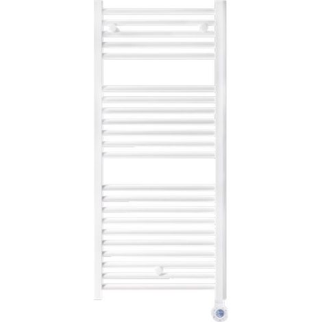 Toallero Eléctrico Programable Blanco MERCALOR CE05504 – 400 W, 876 × 500 mm  Oferta exclusiva (1/3)