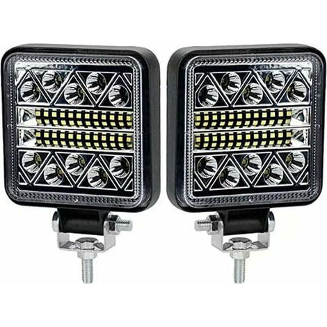 BR-Vie 102W Phare de Travail à LED 10200LM Feux de Recul Led 12v, Phare Led Projecteurs pour voiture, tracteur bateau, 12-24v camion, 2 pcs (1/5)