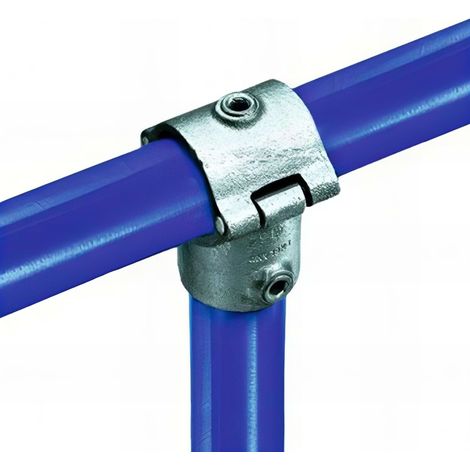 Raccord KEE KLAMP A10-8 en T pour tubes D. 48,3 mm - Galvanisé - KEEA10-8