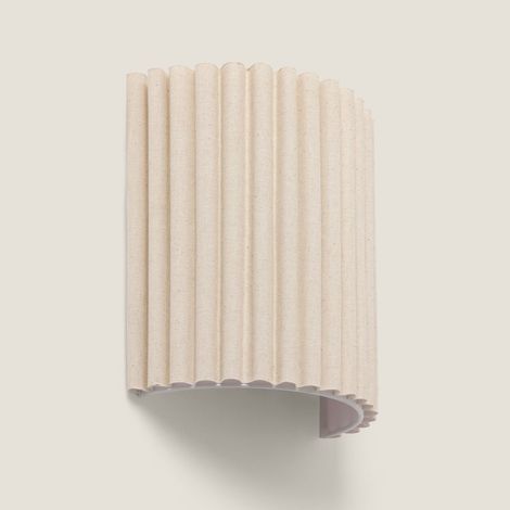Aplique de Pared de Lino Linen Beige ↑25 cm (1/4)