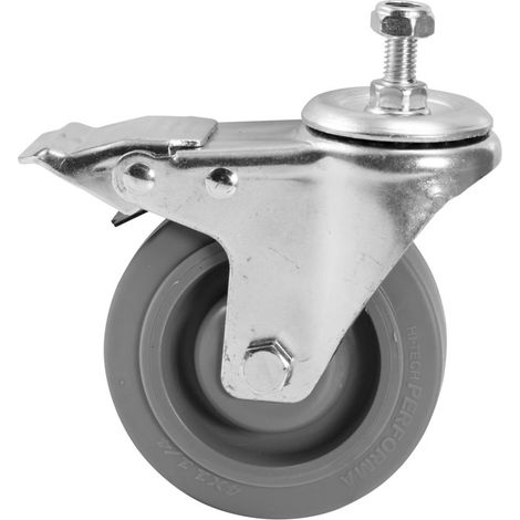 Ruota eurolite lenkrolle für stv-250 mit bremse freno robusta (1/3)