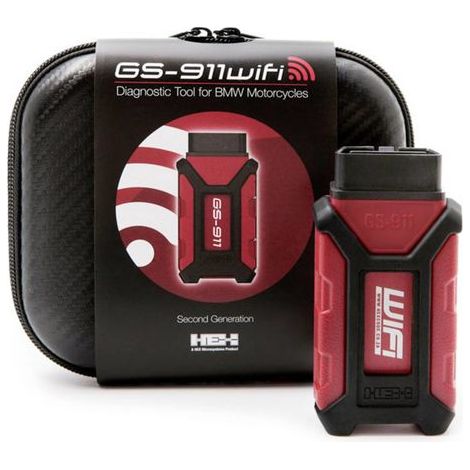 HEX GS-911 WiFi Hobby Testeur OBD2 pour moto adapté pour (marque automobile): BMW (Motorrad) 10 véhicules (1/4)