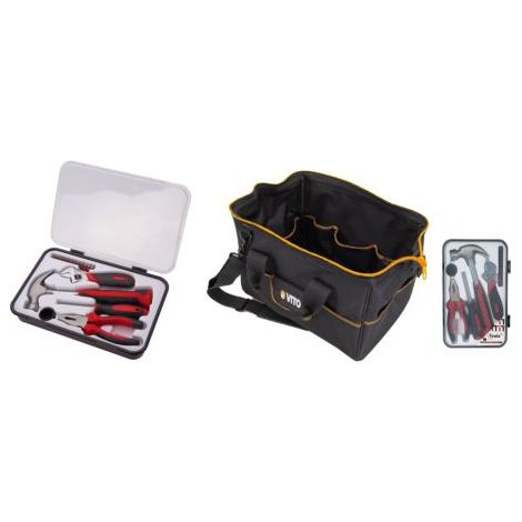 Kit Herramientas Maleta Vito con 17 Piezas VIBPF+ITCF17 VITO