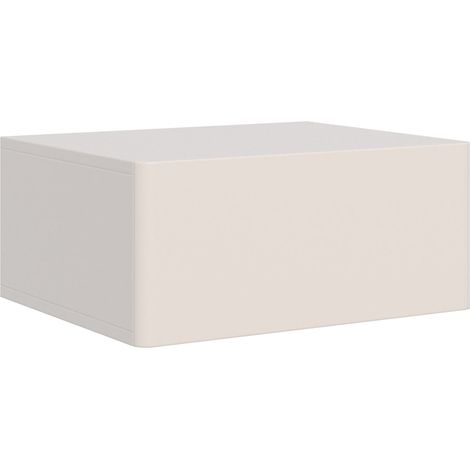 Selsey OLIO - Table de chevet suspendue avec 1 tiroir - 50 cm - cachemire (1/5)