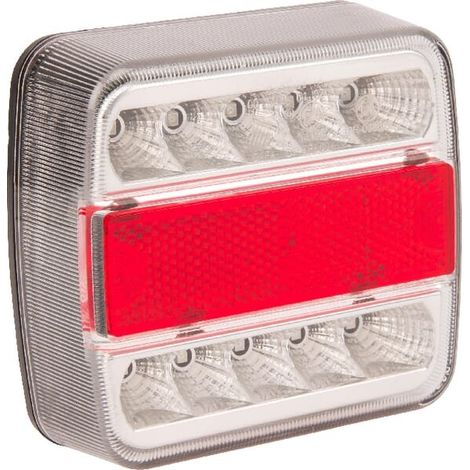 Feu arrière LED carré universel 5 plots GOPART LA99200GP (1/4)