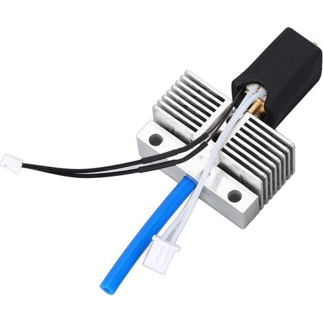 Kit de extrusor con cabezal calefactor totalmente metálico y boquilla de latón de 0,4 mm para la impresora 3D Neptune 4 Plus 4 Maximum. (1/5)