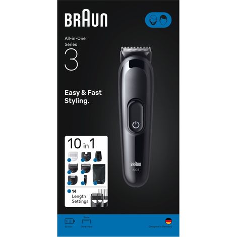 Rifinitore BRAUN Multigroom Series 3 AIO3560, 1 pz. (1/5)