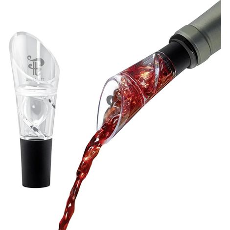 Aeratore vino, Versatore vino - Tourbillon, con ventilazione vorticosa