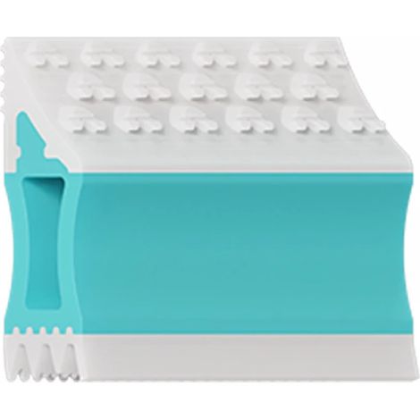 Brosse pour poils de chien (8,9 x 7 x 2,8 cm), brosse réutilisable pour le nettoyage des poils d'animaux, outil portable pour enlever les poils de chat. (1/5)