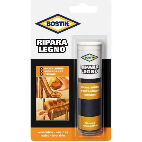 12 x BOSTIK STUCCO RIPARA LEGNO 56 G BLISTER