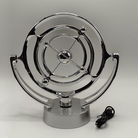 Sculpture de bureau à mouvement perpétuel - Art cinétique, Voie lactée et planète - Jouet magnétique de table pour cadres, bureau et maison - Anti-stress pour hommes et femmes (1/3)