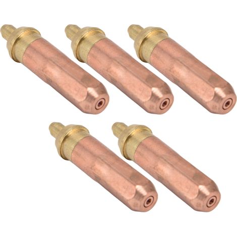 5 buses de coupage acétylène pour chalumeau, kit accessoire soudage G01-300 4, outil professionnel