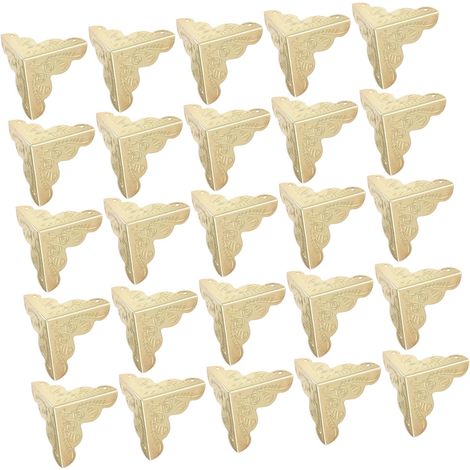 50 équerres d'angle décoratives de style antique, protection de bord (1/5)