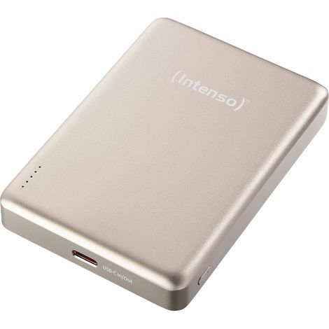 Intenso Intenso Power Bank MW10000 champagne Powerbank 10000 mAh USB PD LiPo USB-C® Champagner (1/5)