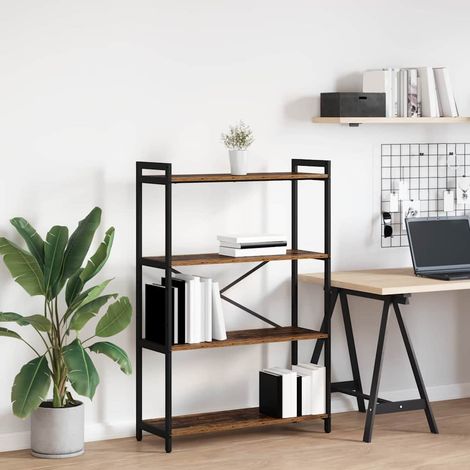 Bücherregal Altholz 80 x 30 x 120 cm Holzwerkstoff