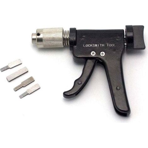 Trywise Outil avancé de rotation de pistolet rapide avec tête magnétique en acier inoxydable (1/4)