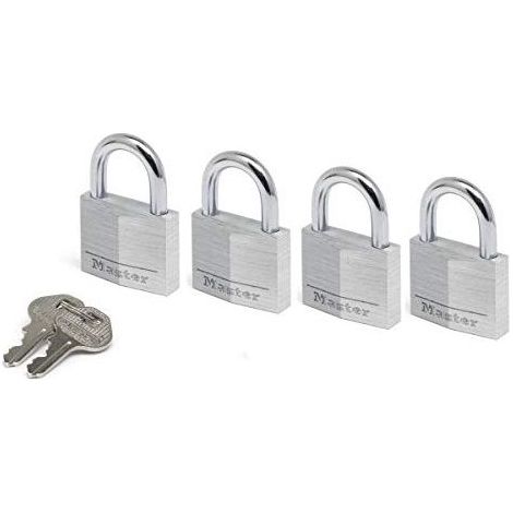 Master Lock Lucchetto Set da 4 Pezzi 40mm