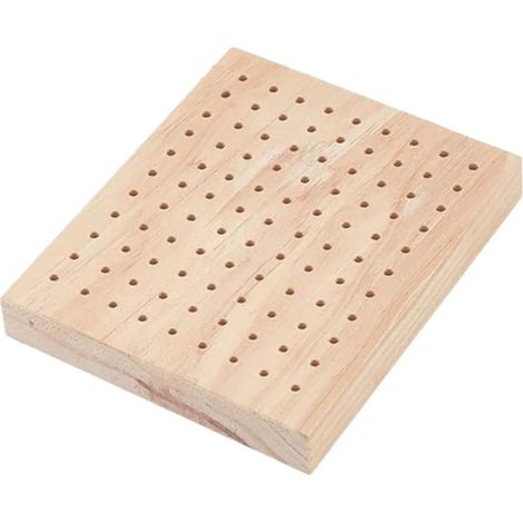 Porte-brochettes en bois, 99 trous