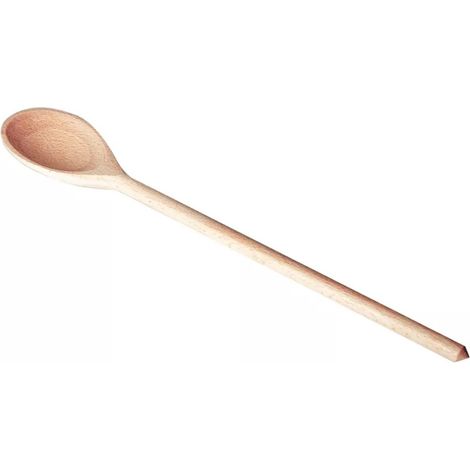Cuillère de cuisine suédoise en bois de 40 cm de long pour bigos, goulasch, soupe (1/2)
