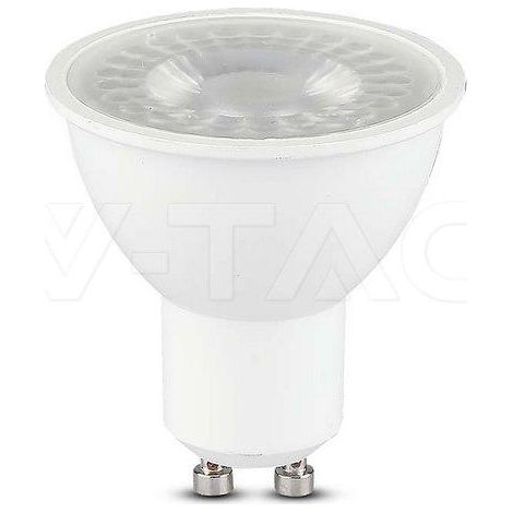V-TAC PRO Faretto LED GU10 lampadina 7.5W Chip CREE 38° 3000K luce calda  – SKU 218756
