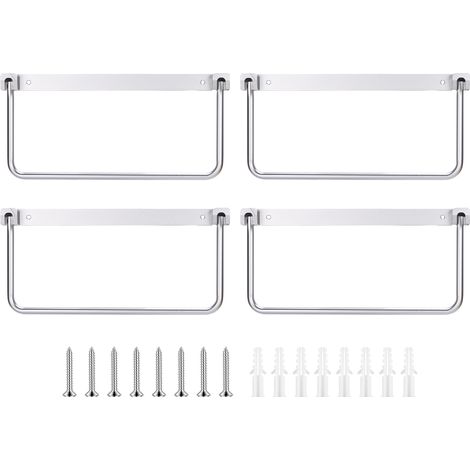 Set mit 4 klappbaren Schuhregalen aus Aluminium (Wandaufbewahrung für Wohnmobile und Wohnwagen) (1/5)