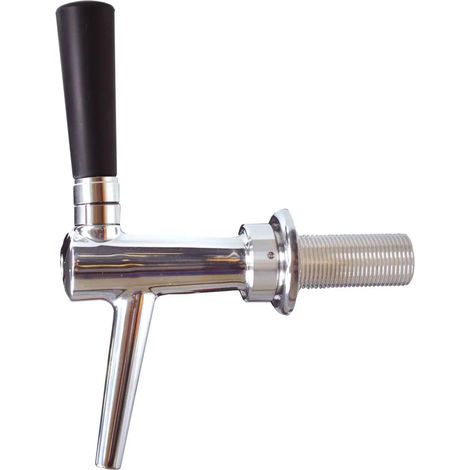 Rubinetto spillatore birra, modello C-TAP - in acciaio inossidabile, NW 7 mm, lucido, lunghezza filettatura: 55 mm