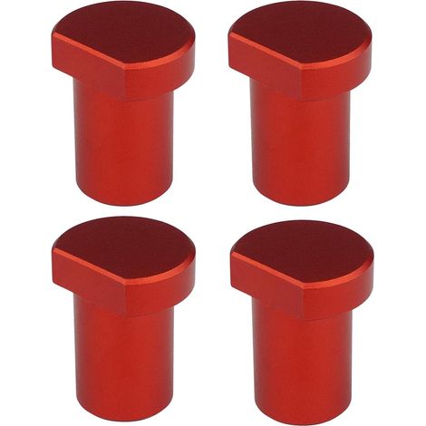 BRAVIX Banc - 4 pièces Serre-Joints pour Le Travail du Bois  Fixation menuiserie Bloc Bordure, Appuyez fermement sur Le Bloc Frein d'établi pour Le Bricolage en Bois