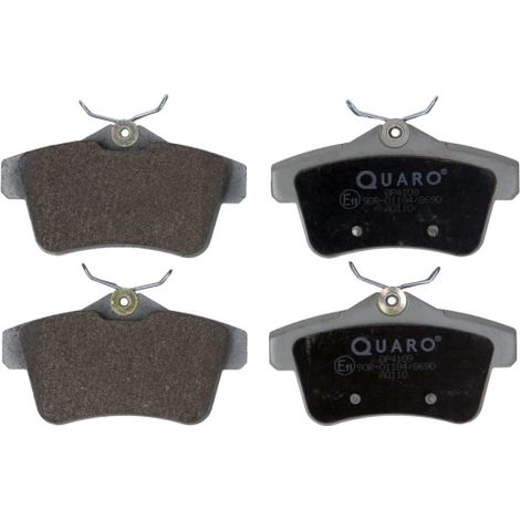 Kit de plaquettes de frein, frein à disque Quaro QP4109 CITROËN 101735559
