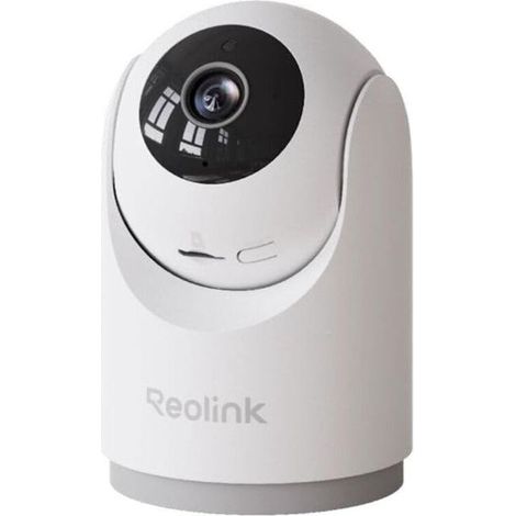 Reolink E331 telecamera IP Wi-Fi 2K per interni, pan tilt motorizzato, 5 MP, visione notturna, audio bidirezionale, microSD