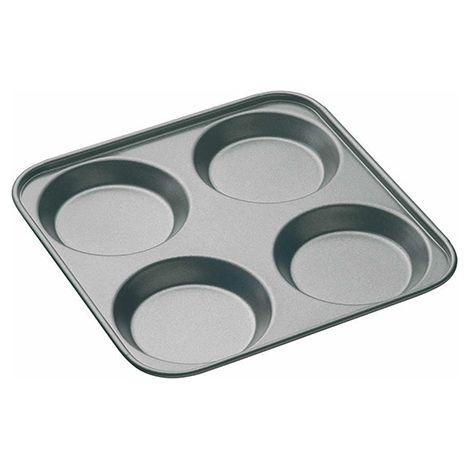 Master Class Non-Stick Four Hole Yorkshire Pudding Pan 24cm (1/2)