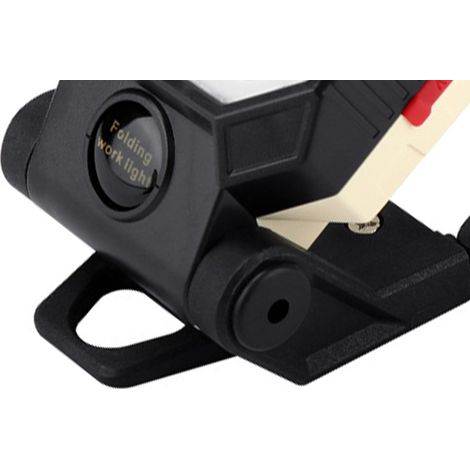 COB-Arbeitsleuchte mit USB-Ladefunktion, LED, Magnet, weißem Licht, rot-blauem Blinklicht und Kabel, klein, 598 A (1/5)
