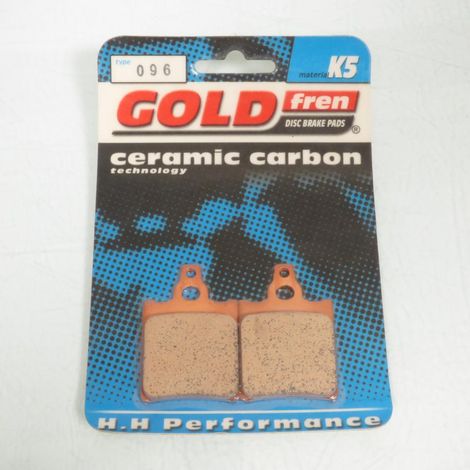 Bremsbelag Gold Fren für Motorrad Garelli 125 GTA 1986 vorne (1/3)