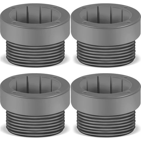 4-piece adapter set for pool parasol stabilizers  Universal cover for pool parasol, mast stabilizer and mounting accessories--DTEKGAZ