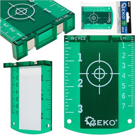 Cible magnétique laser - Verte (10/500) (1/5)