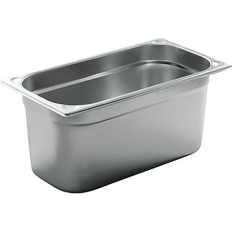 Bac GN en inox, GN 1/3 h 100 mm 325x176x100 mm - VIRTUS