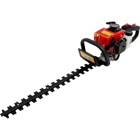Taille-haie thermique à essence, Taille-haies à moteur 1,25 HP, outils de jardin à moteur, taille-haie, cisaille de jardin, débroussailleuse, rotatif à 180°, longueur de coupe 56 cm (1/5)