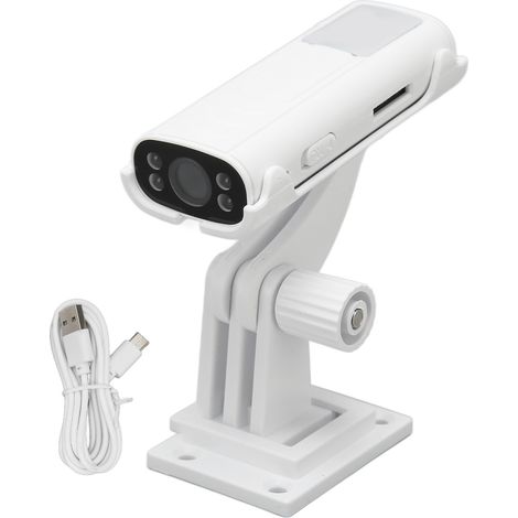 Caméra de recul sans fil 3MP 2K angle ultra-large 150° IP54 étanche pour camping-car, remorque, vélo - sans aimant, guide d'inversion (1/5)