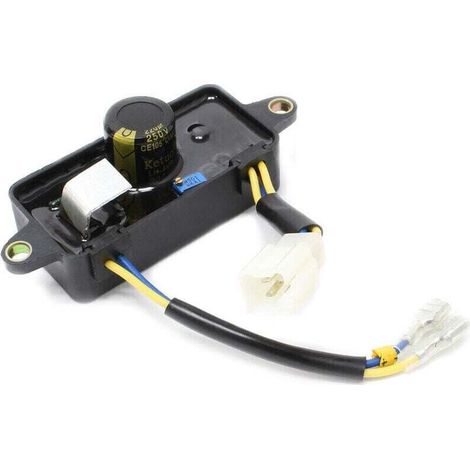 Régulateur de tension automatique AVR pour générateurs à gaz et à pétrole (50 Hz/220 V) 2 500 W (2,0 kW)