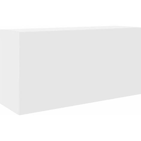 Maison Exclusive - Bad-Wandschrank Weiß 80x25x40 cm Holzwerkstoff