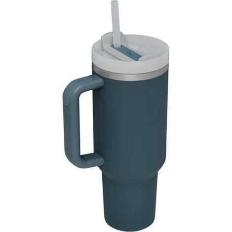 Gobelet Isotherme - Acier Inoxydable 1,2 L - Pour Eau Thé Café Smoothie - Avec Couvercle Et Paille - 1 Pièce (1/5)