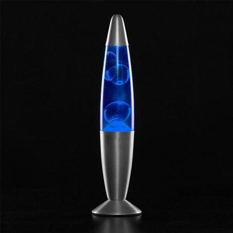 Lampe décorative à lave Bleu - Chookar (1/2)
