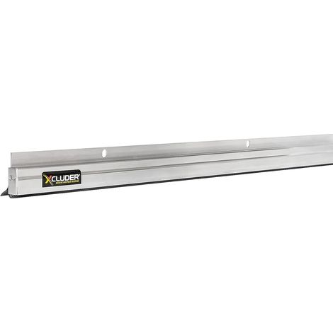 36 balayages de porte à profil bas, aluminium, scelle les rongeurs et les parasites, étanchéité améliorée contre les intempéries, facile à installer, joint de porte anti-rongeurs, balayage de (1/5)