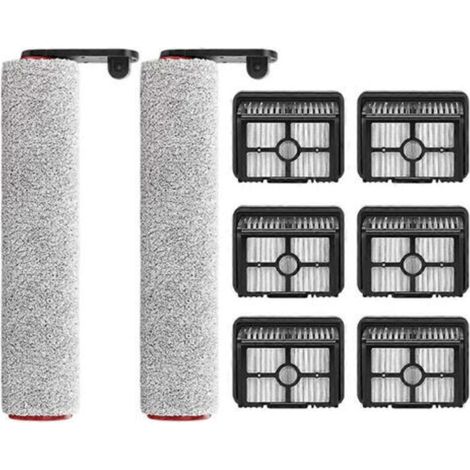 Accessoires pour aspirateur eau et poussière Dreame H12 Pro / H12 Plus : brosse douce, rouleau et filtre HEPA