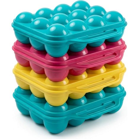 Set 4 Portauova / Organizer Frigo Hemax Assorito 4 (1/5)