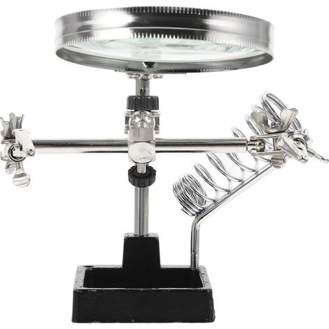 de fer souder grossissant de 90 mm avec pince ressort (1/5)